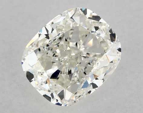 GIA 1.50 Carat K-VVS2 Good Cut Cushion Modified Diamond
